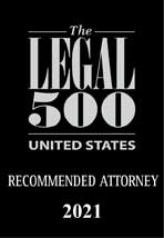 2017-2021: Legal 500 Recommended Attorney – Telecoms and Broadcast: Regulatory