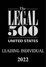 2013 - 2022: Legal 500 Leading Individual - Transactional