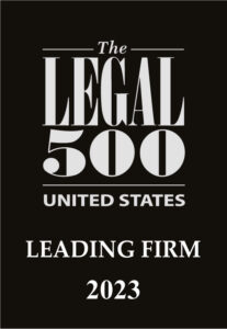 2013 - 2023: The Legal 500 Recommended Attorney –Transactional