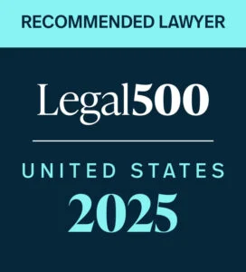 2023 – 2025: Legal 500 – Recommended Attorney – Regulatory